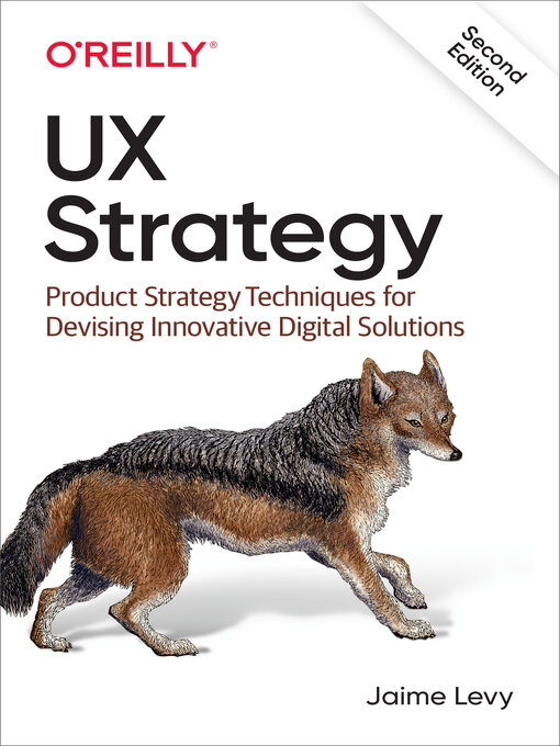 Title details for UX Strategy by Jaime Levy - Available
